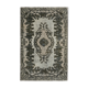Tapis contemporain oriental des années 1970 168 cm x 260 cm tapis gris fait à la main