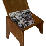 Vintage Bin Standing Magazine Rack Record Holder