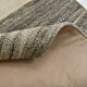 Shades of brown vintage runner rug 75x225cm