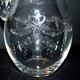 Antique Louis XVI ribbon basket carafe pitcher acid etching pantogravure