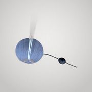 Vintage Floor Lamp 70s Space Age Chrome Sciolari
