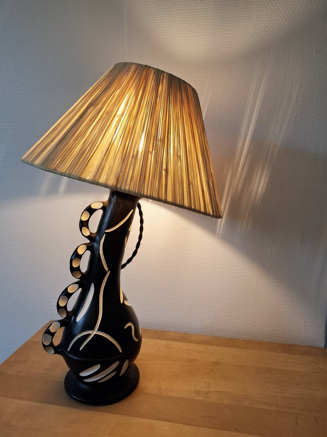 Vintage ceramic lamp