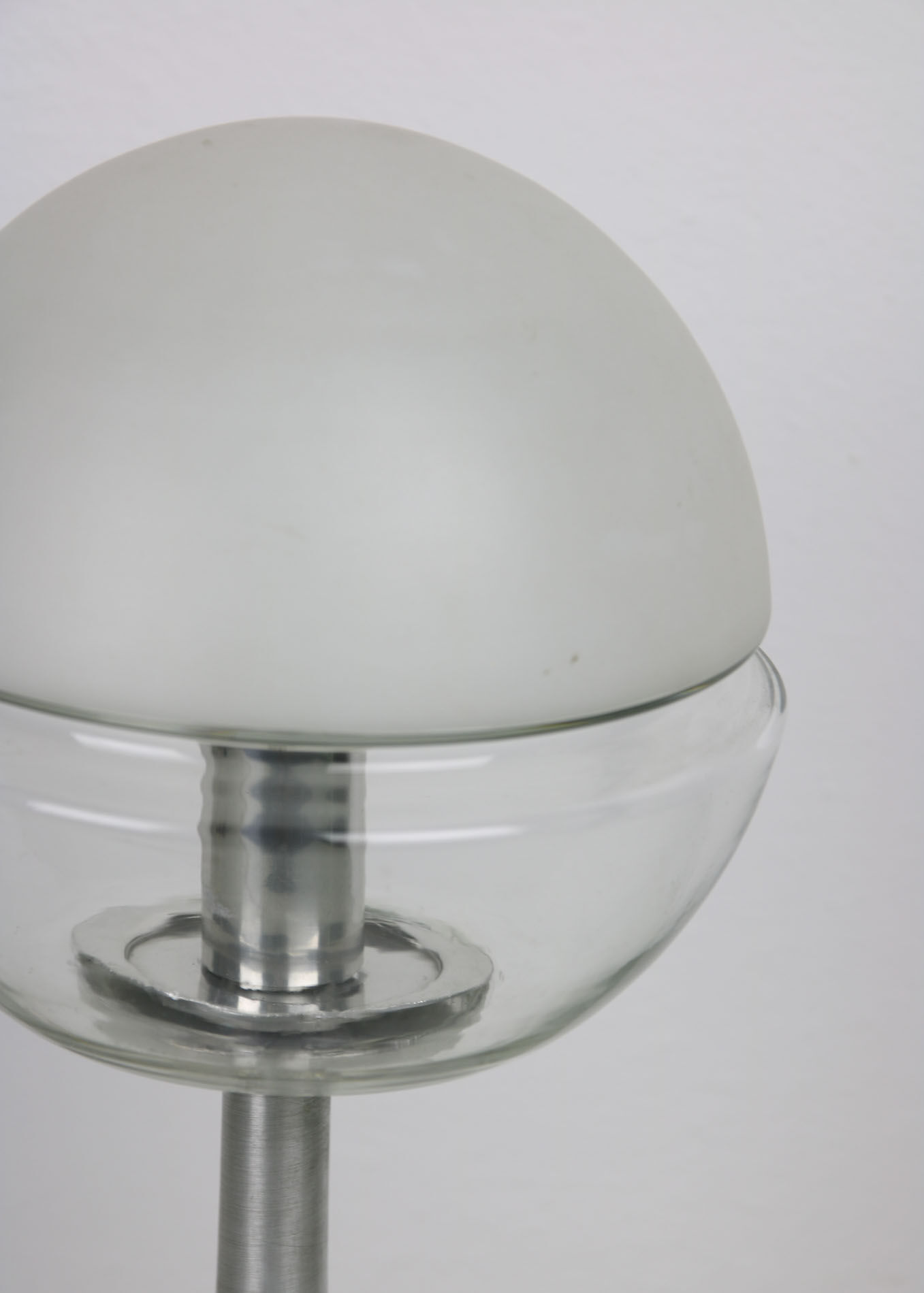Space age german mushroom table lamp from Doria Leuchten, 1970s