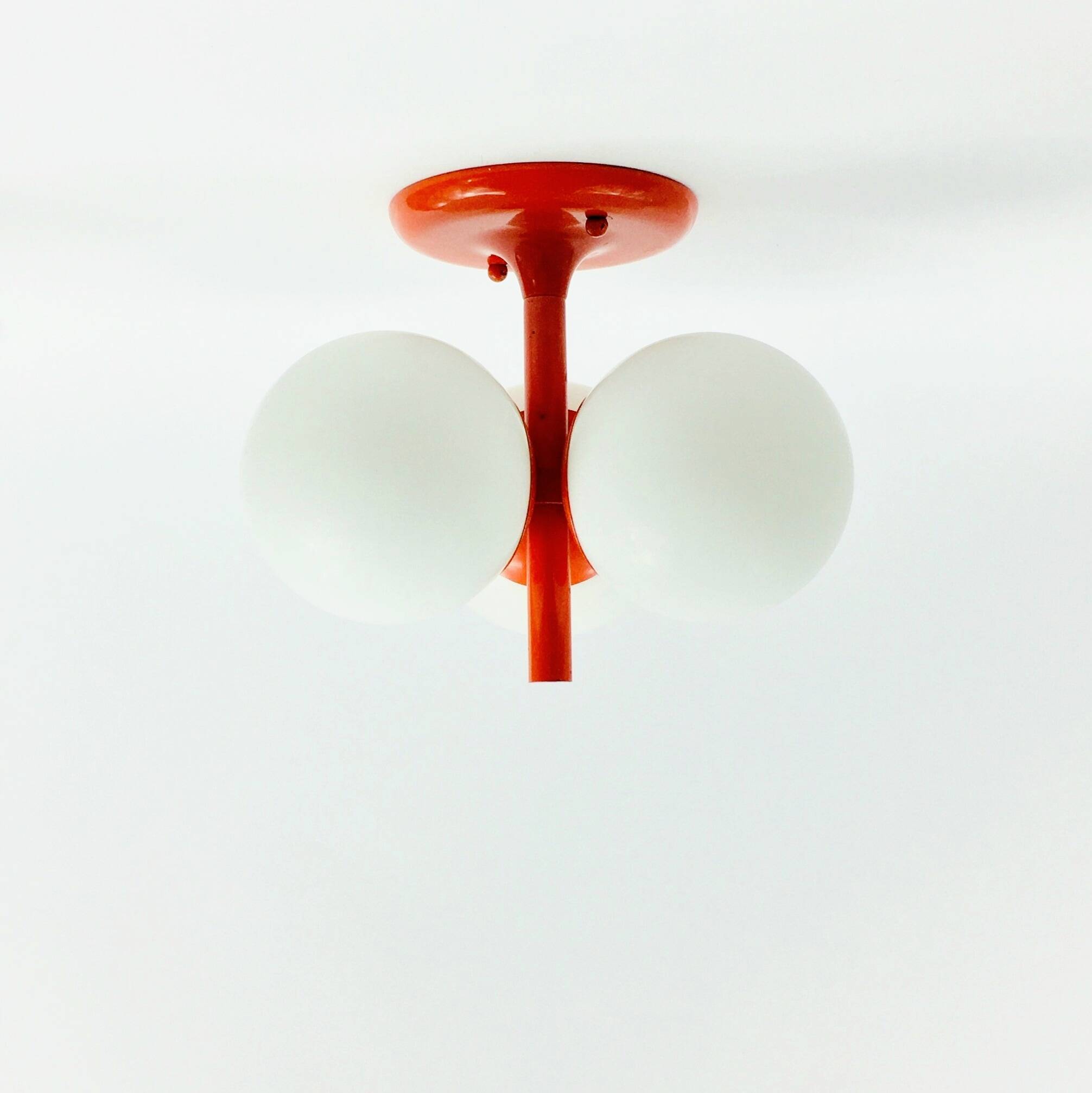 Space Age Sputnik Ceiling Light from Kaiser Leuchten, Germany, 1960s