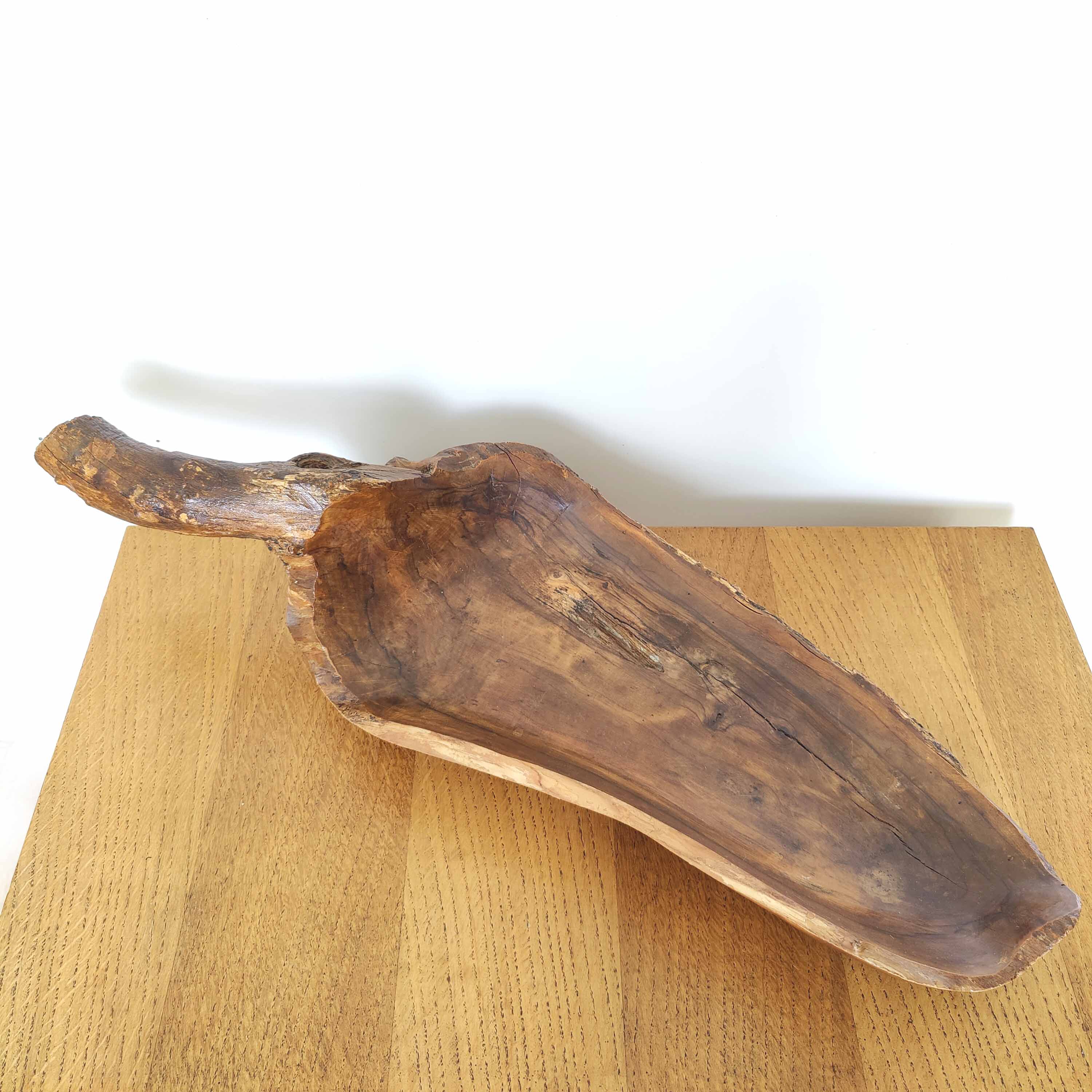 Brutalist fruit cut vintage art-popular in solid wood