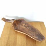 Brutalist fruit cut vintage art-popular in solid wood