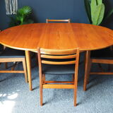 Table et quatre chaises A&FH Meubles