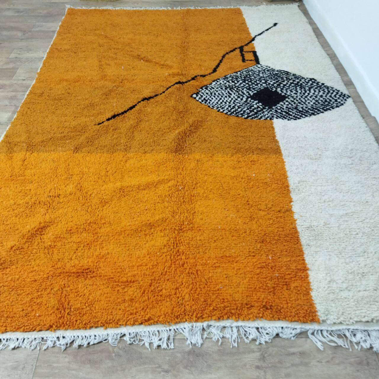 Handmade Moroccan Berber rug 313 x 215 cm