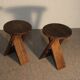 Wooden tables, 20th century