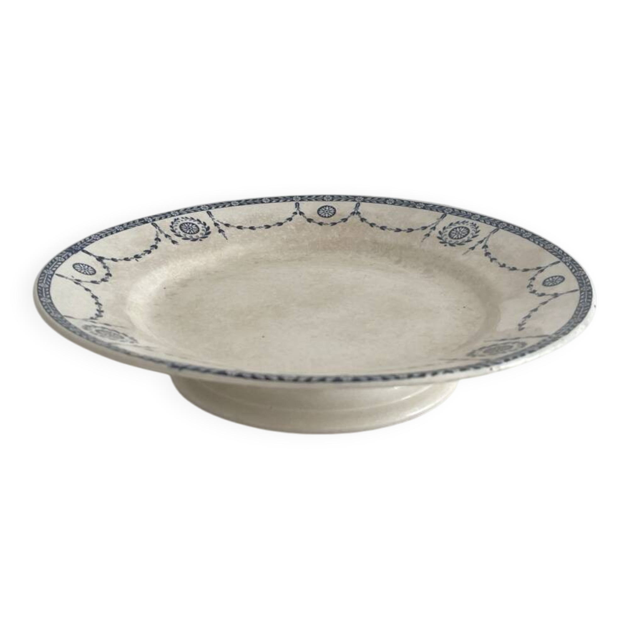 Compotier bas terre de fer « Bonaparte » Lunéville