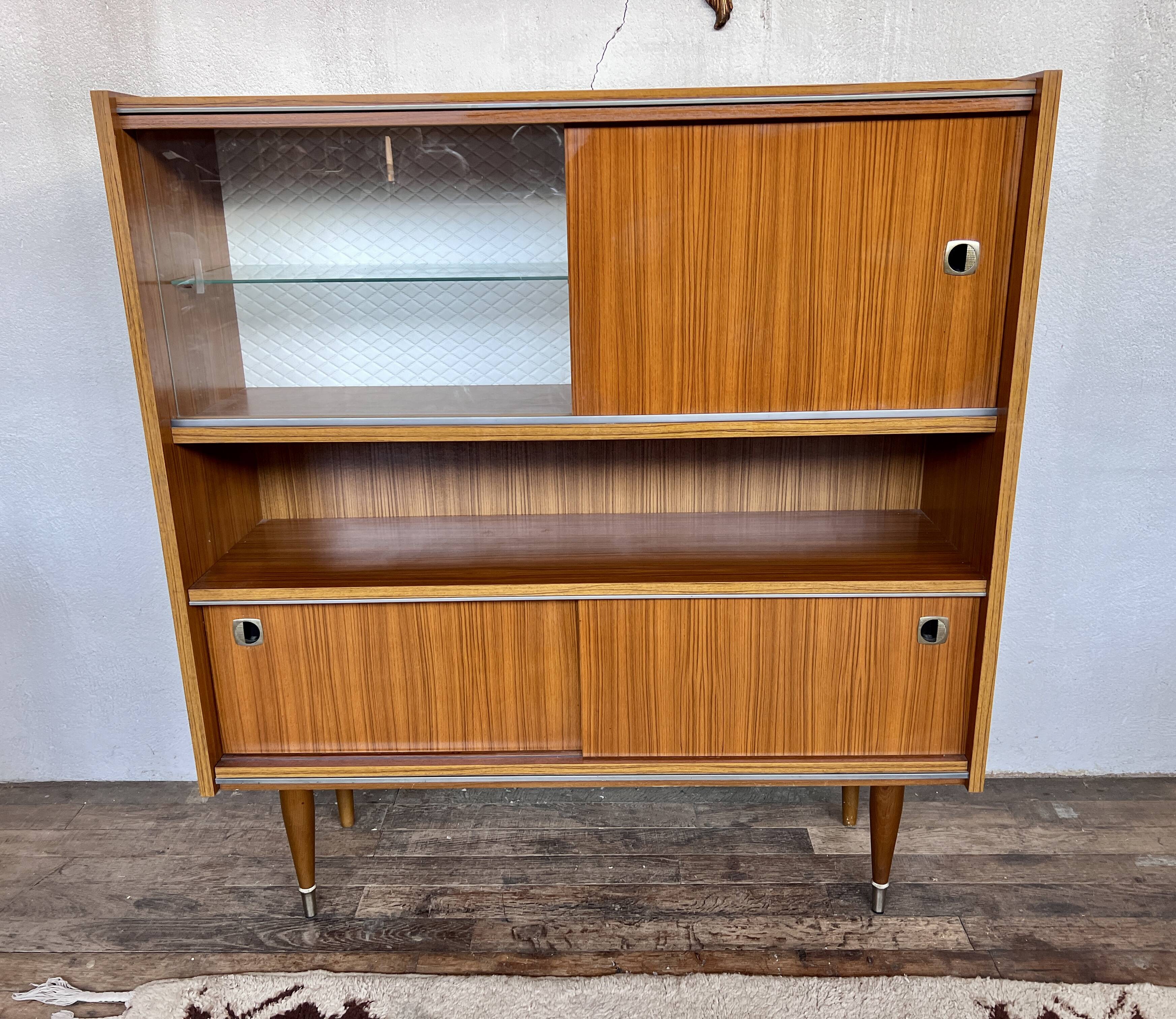 High living buffet bahut scandinavian vintage 1960