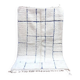 White and blue rug 250cmx150cm
