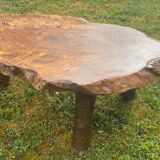 Elm wood table