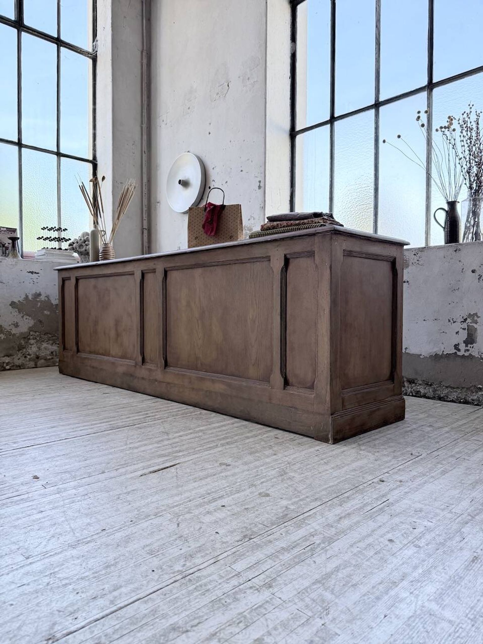 Oak workbench 250 cm XL 1950