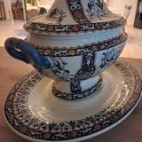 Antique Gien soup tureen