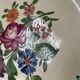 Set of 8 flat plates in Sarreguemines earthenware, model "Rusticana"