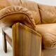 Cognac Leather Sofa By Sapporo For Mobil Girgi, Italy 1970s