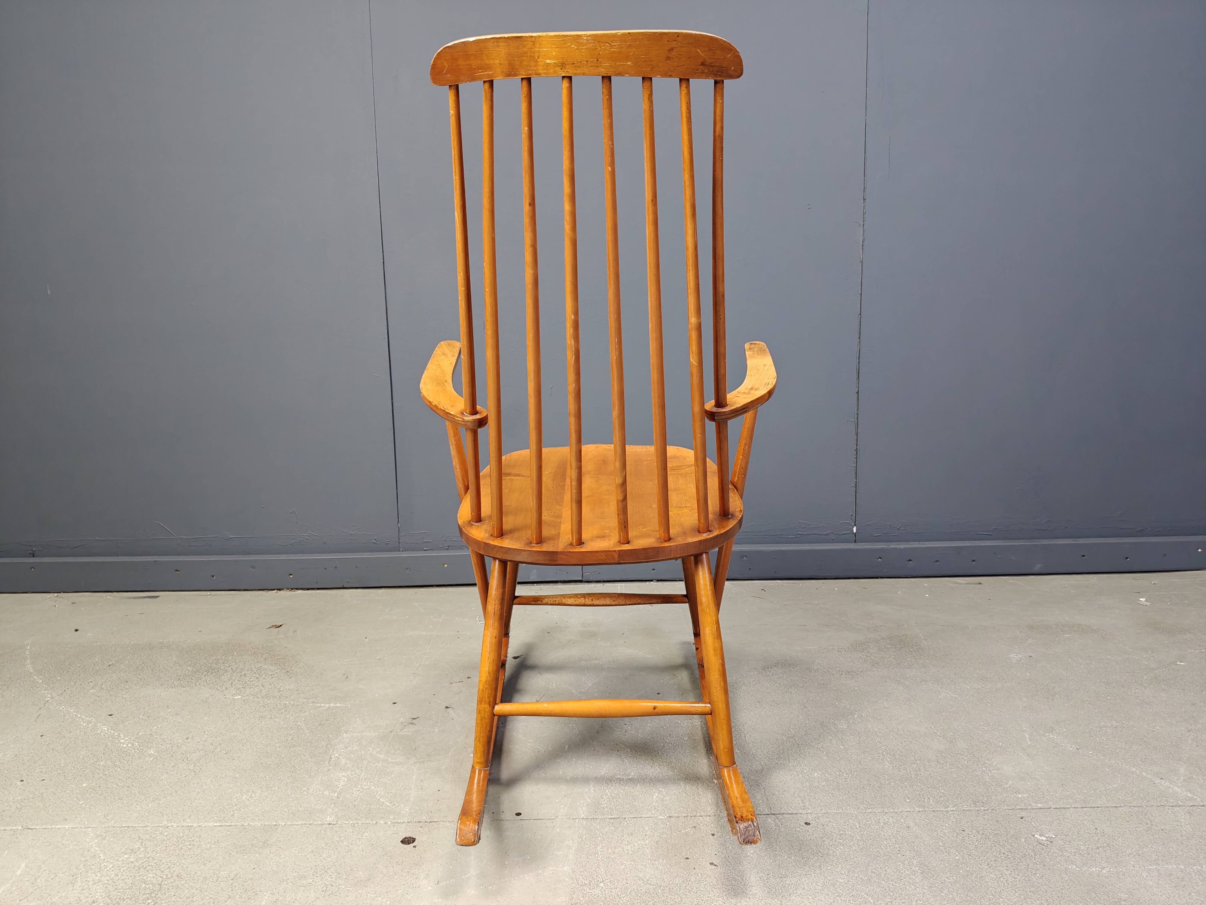 Vintage danish rocking chair, 1960s