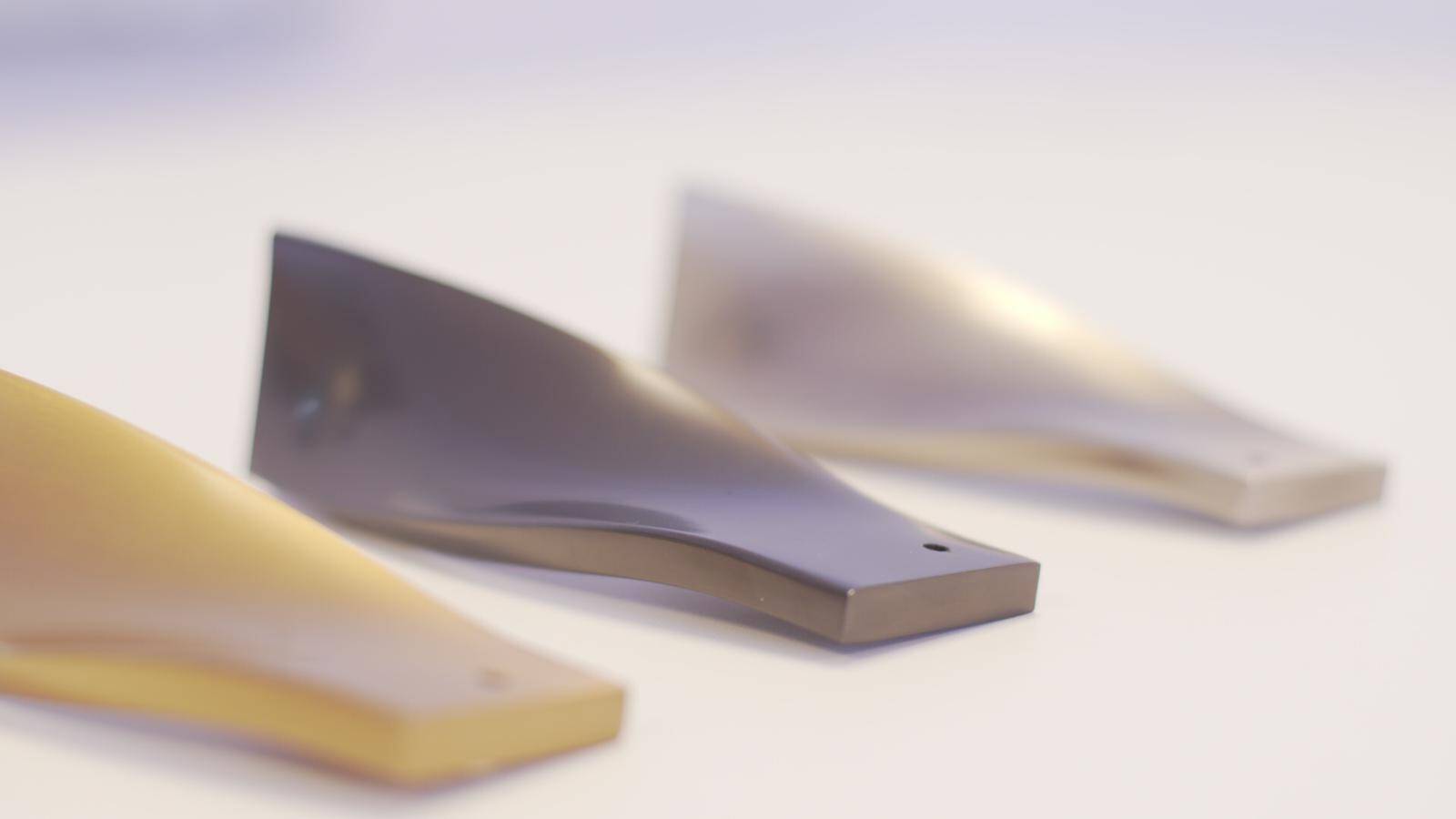 Contemporary Kitchen Counter Stool Old Silver Steel & Dark Brown Leather