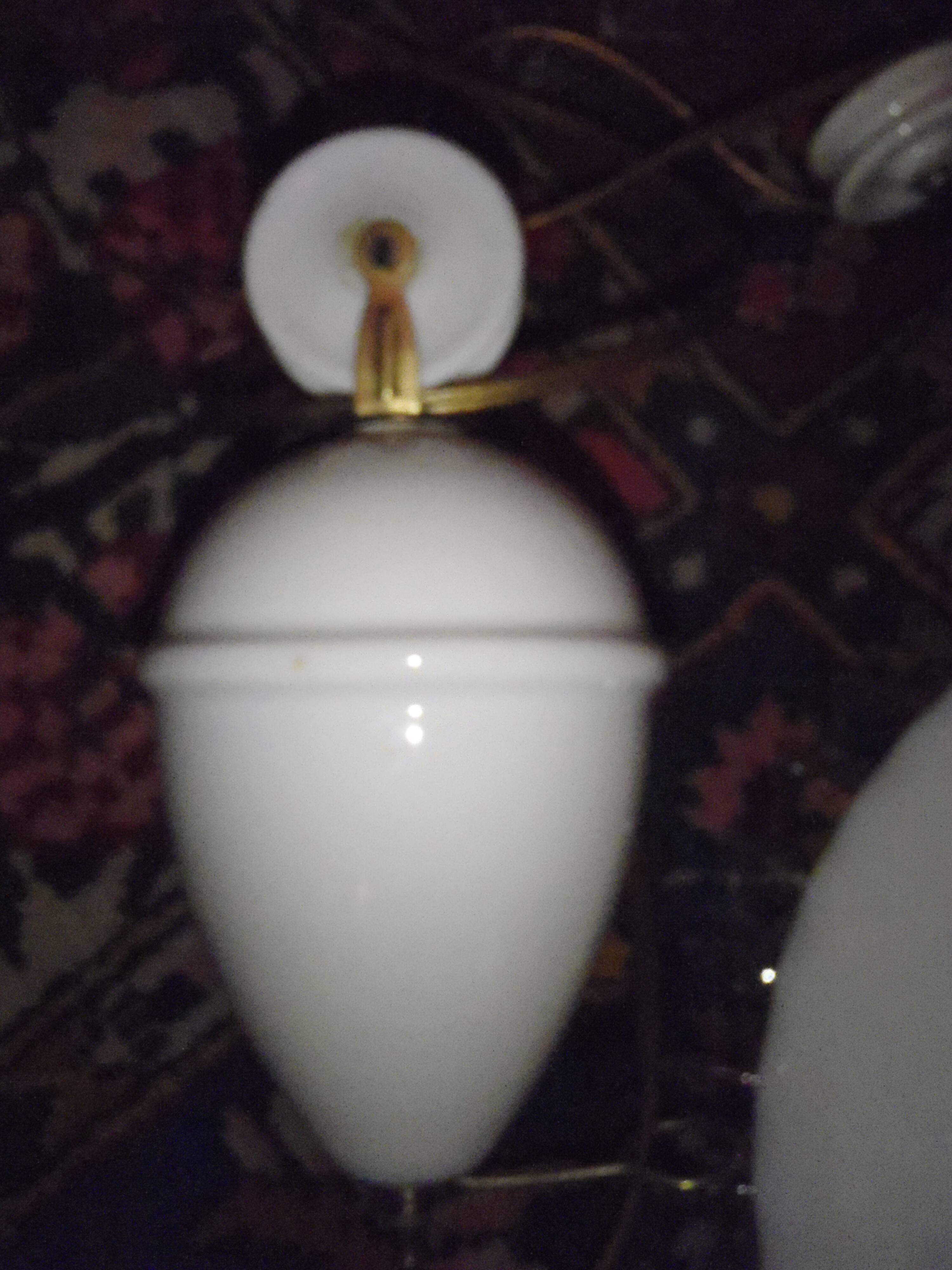 1930s brass "up and down" suspension
