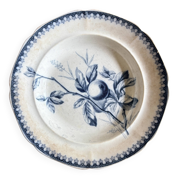 Plat ancien en terre de fer