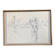 Drawing of the Luxembourg Garden by Eliane Diverly