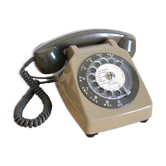 Vintage Socotel phone with rotating dial