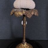 Cabinet of Curiosities globe with sea urchin paracentrotus lividus