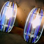 Pair of veca wall lamps italy 1970