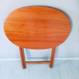 Folding side table