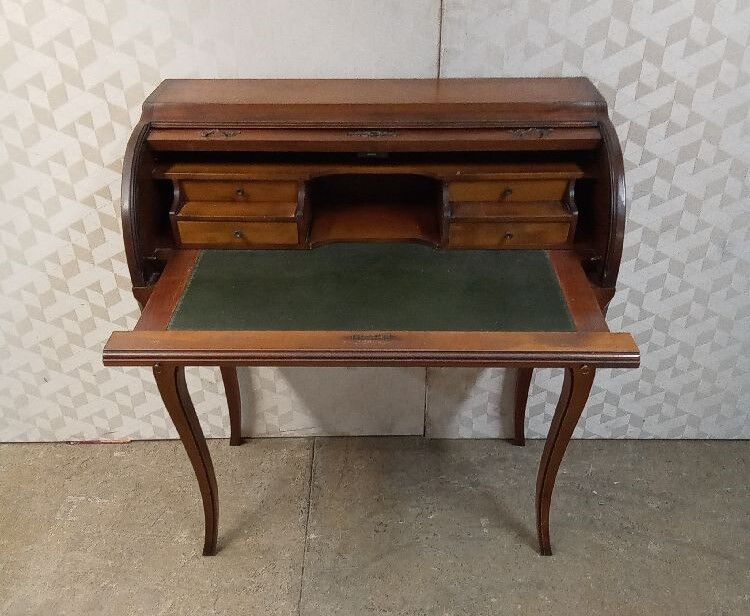 Louis XV style cylinder desk