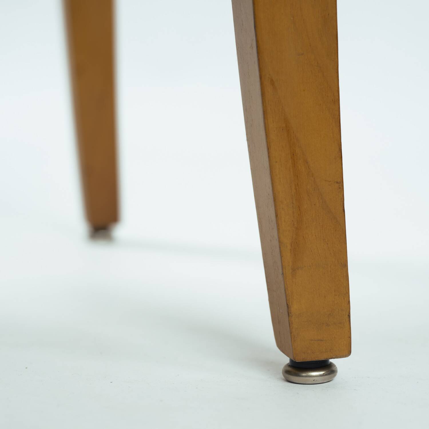 Walnut Molteni & C dining chairs with papercord seating, Italy, 1990s