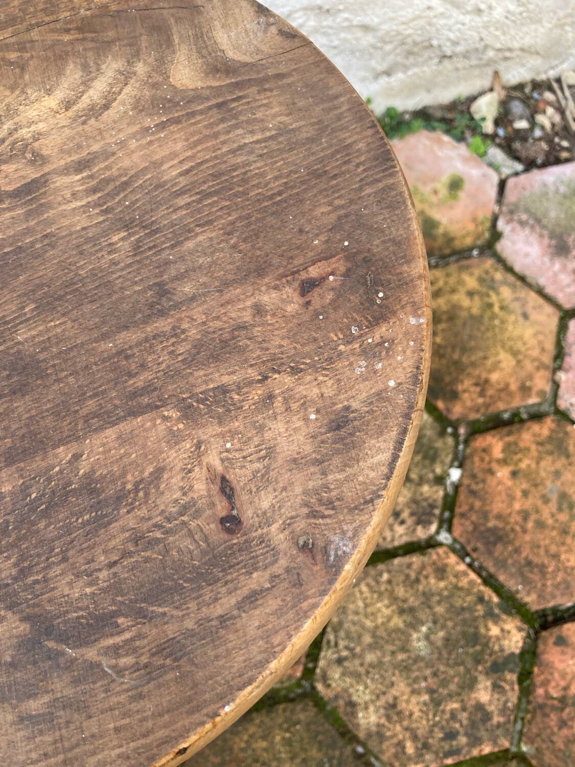 Vintage tripod stool