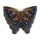 Enamelled brass butterfly box