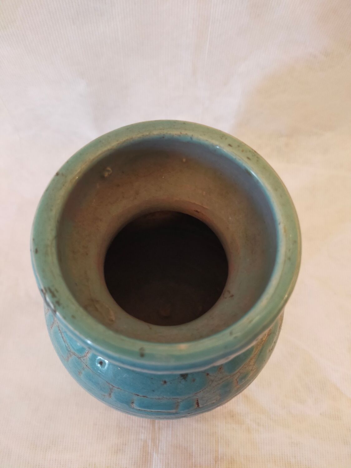 Ceramic vase by Jean Besnard, signed 1930/40