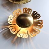 Svend Aage Holm, pair of Scandinavian wall lamps, "Flowers" from 1960