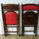 Wooden folding chairs and 60s shanghai skai