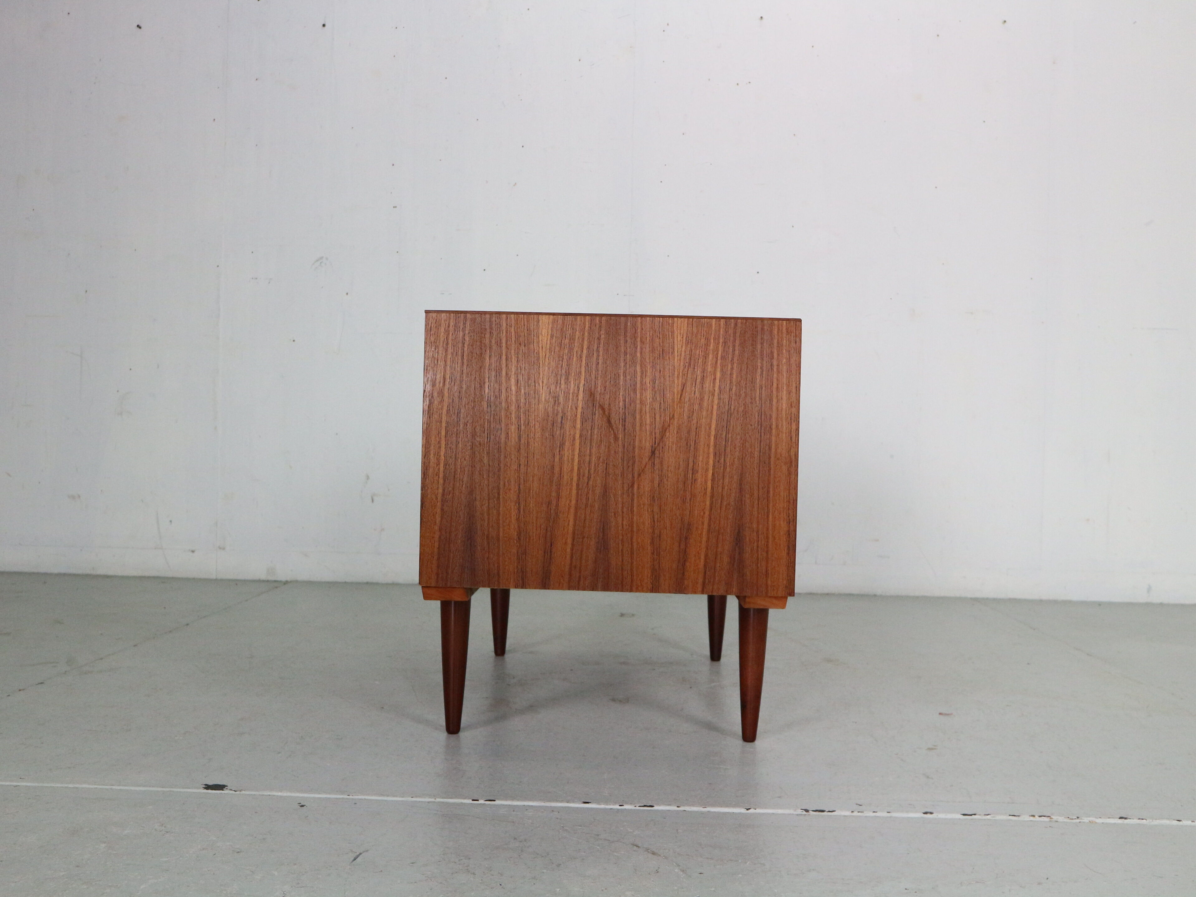 Mid century modern mini teak sideboard, 1960 Denmark