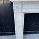 Louis XVI fireplace in Carrara marble