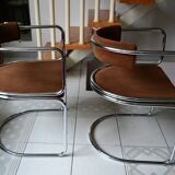 4 chairs par Renato Zevi for Roche Bobois 1970