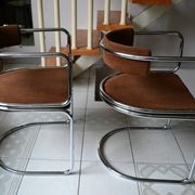 4 chaises par Renato Zévi pour Roche Bobois 1970