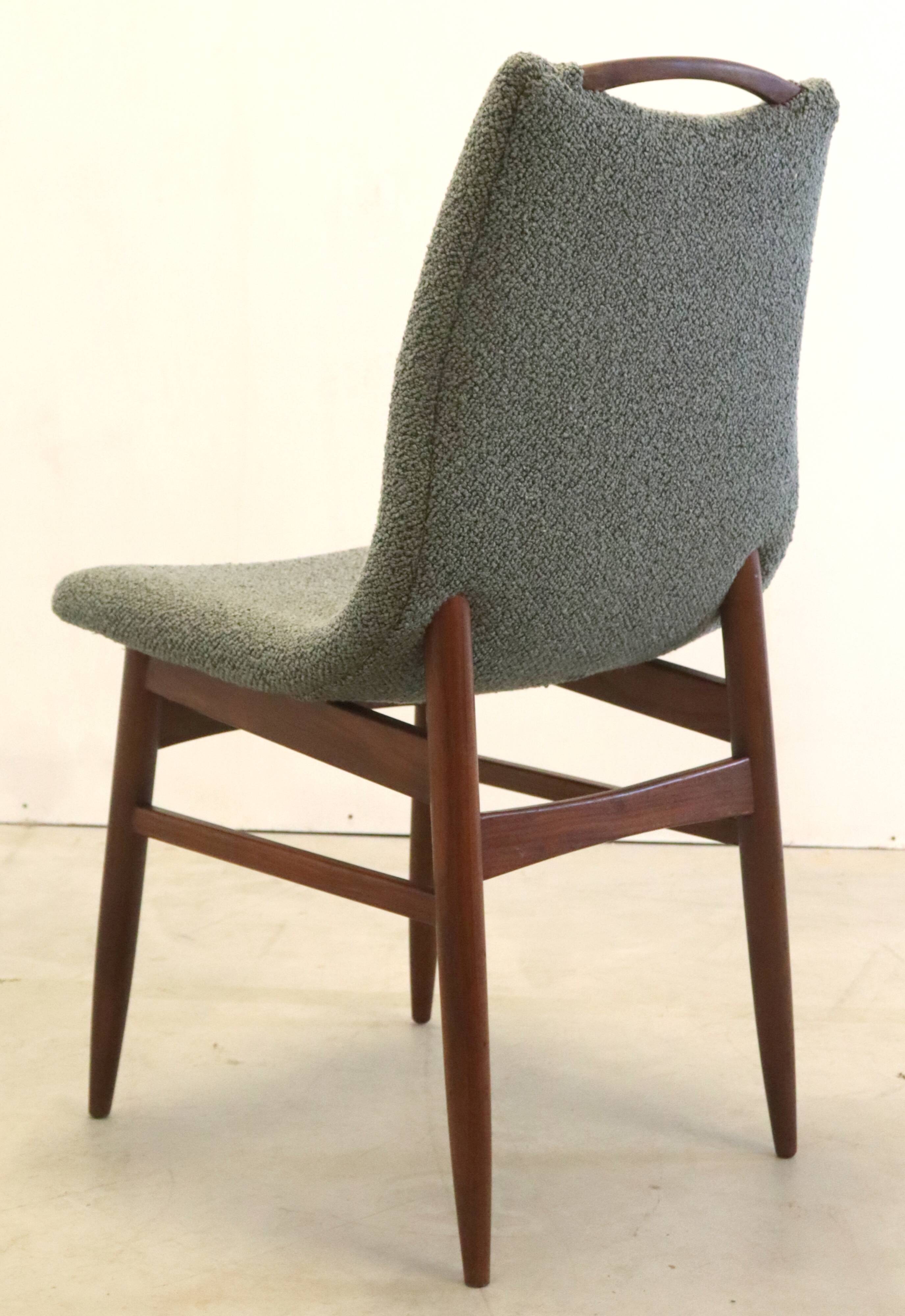 Set of 4 dining chairs 'Burgerwei' - new upholstery