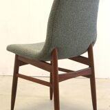 Set of 4 dining chairs 'Burgerwei' - new upholstery
