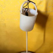 Suspension en verre opalin 1970's