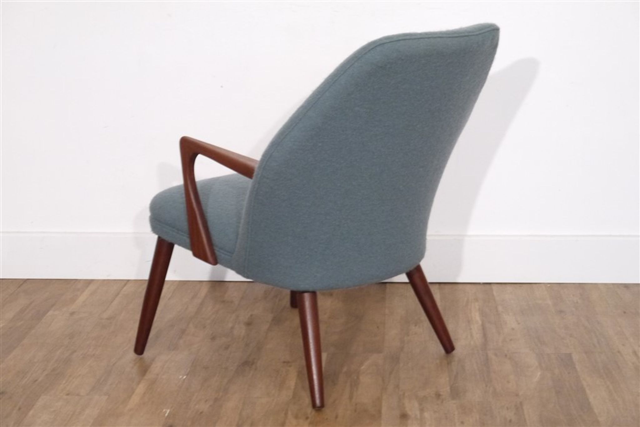 Fauteuil design danois vintage en teck 1960