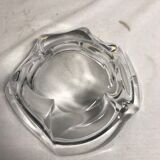 Cendrier cristal Daum grand modèle signé France vintage
