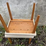 Vintage ottoman footrest