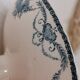 Longwy iron earthenware compote bowl 1900
