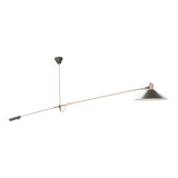 Counterbalance ceiling lamp by JJM Hoogervorst for Anvia Almelo, 1950's