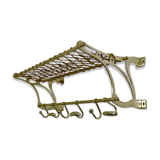 Coat rack brush aluminum 1960